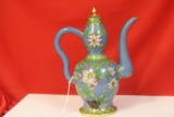 A Chinese Cloisonne Teapot