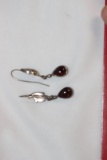 A Pair of Sterling Earrings