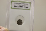 A Slabbed Ancien Greek Bronze Coin