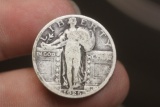 1925 Walking Liberty Silver Quarter