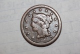 1854 Large Cent