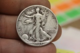 1945-D Walking Liberty Silver Half Dollar
