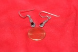 A Pair of Sterling Earrings