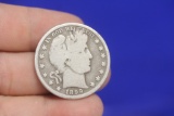An 1899 Barber Silver Half Dollar