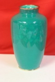 A Japanese Silverwire  Cloisonne Vase