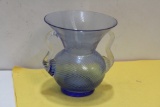 A Cobalt Blue Artglass Putton