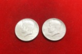 Lot of 2 1964 Kennedy silver Halves