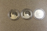 Lot of 3 1986 Liberty Half Dollar
