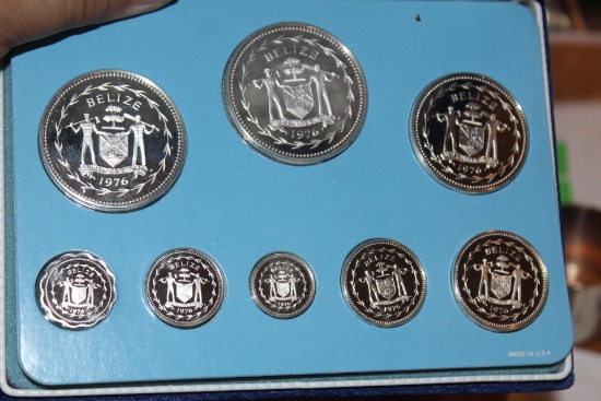 Coinage of Belize 1976
