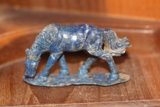 Lapis Lazuli Gemstone Horse