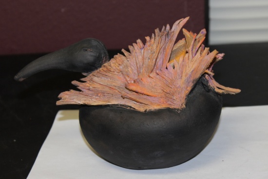 A Walter Yovaish Signed Bird