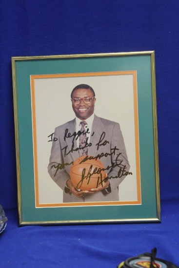FSU Great Leonard Hamilton Autograph Photo