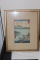 Vintage Framed Japanese Print