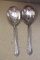 Pair of Rogers Brothers Silver Plate Spoons