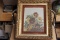 An Antique Oil on Wood Board Painting