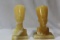 A Pair of Onyx Egyptian Figurines