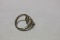 An Avon Sterling Key Ring