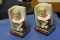 A Pair of Ceramic Book Ends