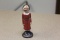 Vintage Olive Oil Cast Iron Figurine
