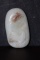 Chinese Carved White Jade Russet Pendant