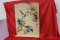A Rattan Hand Painted Mat