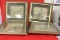 Set of 4 Chinese Watercolor on Silk