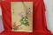 A Rattan Hand Painted Mat
