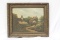 An Oil on Wood Painting