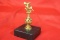 A Vintage Small Statue On Marble Stand