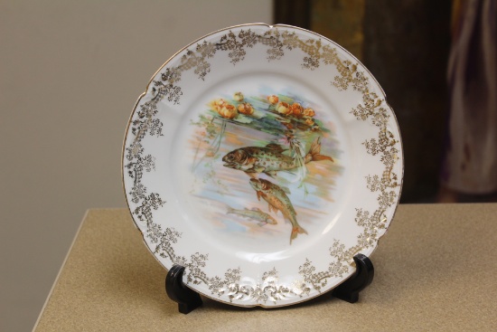 Antique/Vintage Limoges Fish Plate