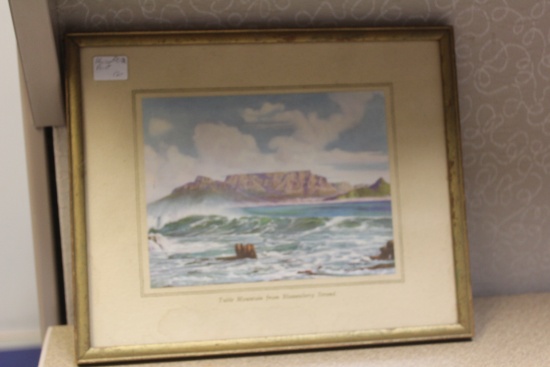 Framed Vintage Art Print