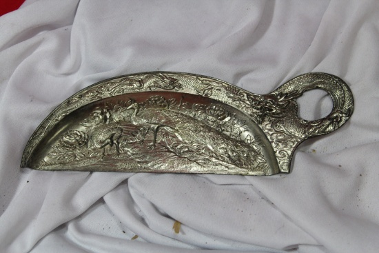 A Japanese Dragon and Phoenix Crumb Collector