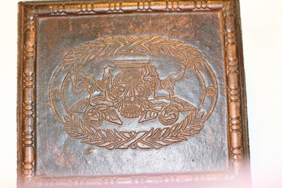 A Decorative Faux Leather Box