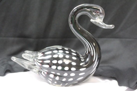 An Artglass Duck