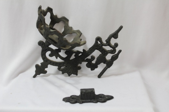 A Cast Iron Lamp