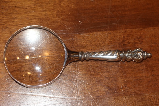 Sterling Handle Magnifying Glass