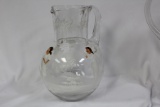 A Mary Gregory Pitcher