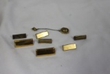 Lot of 8 Rolled Gold Pins