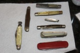 Lot of 8 Pocket Knives