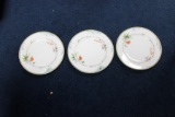Lot of 3  Limoges France, Bread Plates