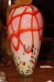 Large Art Glass Vase