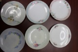 Lot of Six Bavaria Plates