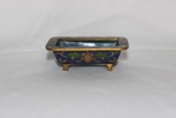 A Small Vintage Chinese Cloisonne Planter