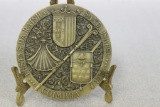 A Bronze Commemorative Coin or Medal