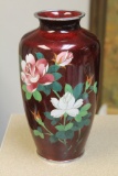 Large Japanese Cloisonne Vase