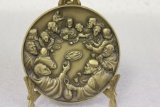 A Bronze Commemorative Coin or Medal