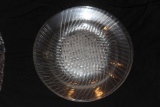 Set of 4 Lalique Crystal Dinner Plates