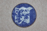 Antique Japanese Imari Blue and White Plate