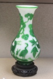 Peking Glass Vase