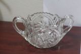 A Glass Sugar Container